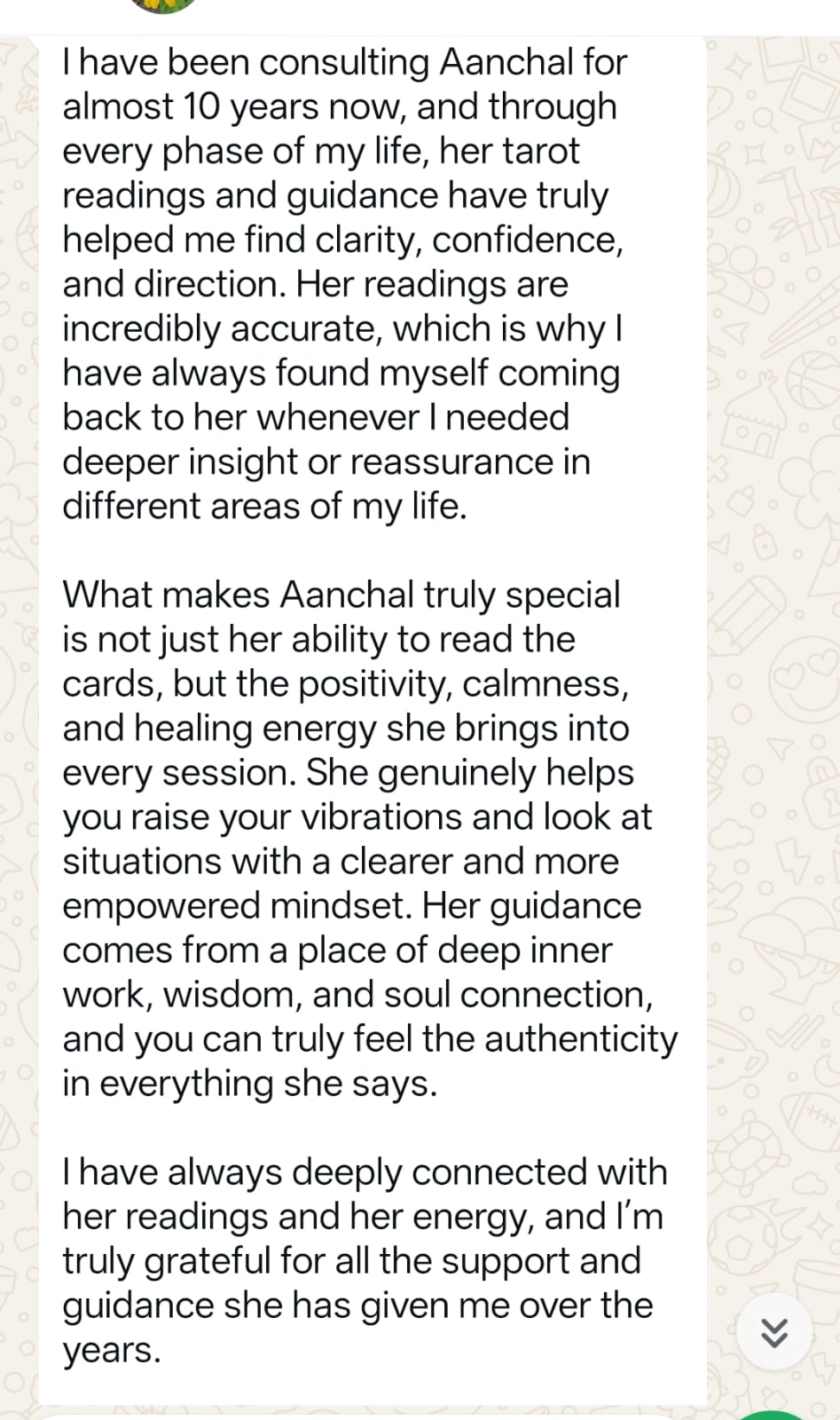 Client review for Anchhal Bajaj
