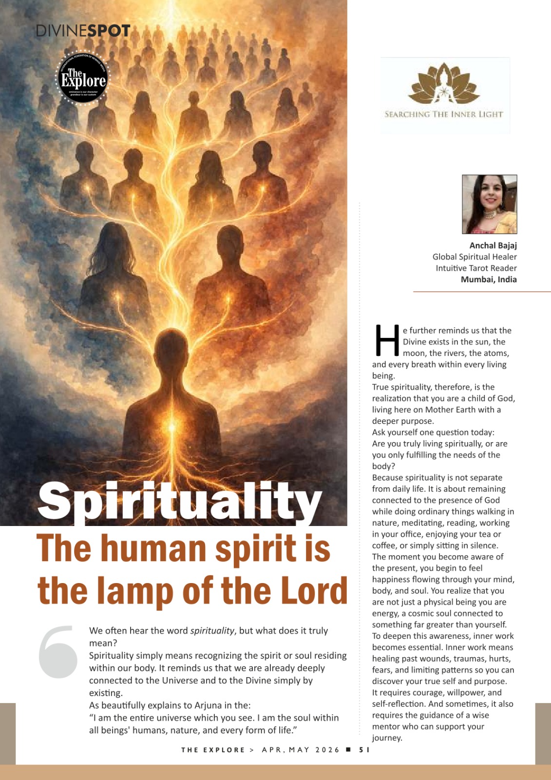 Spirituality feature